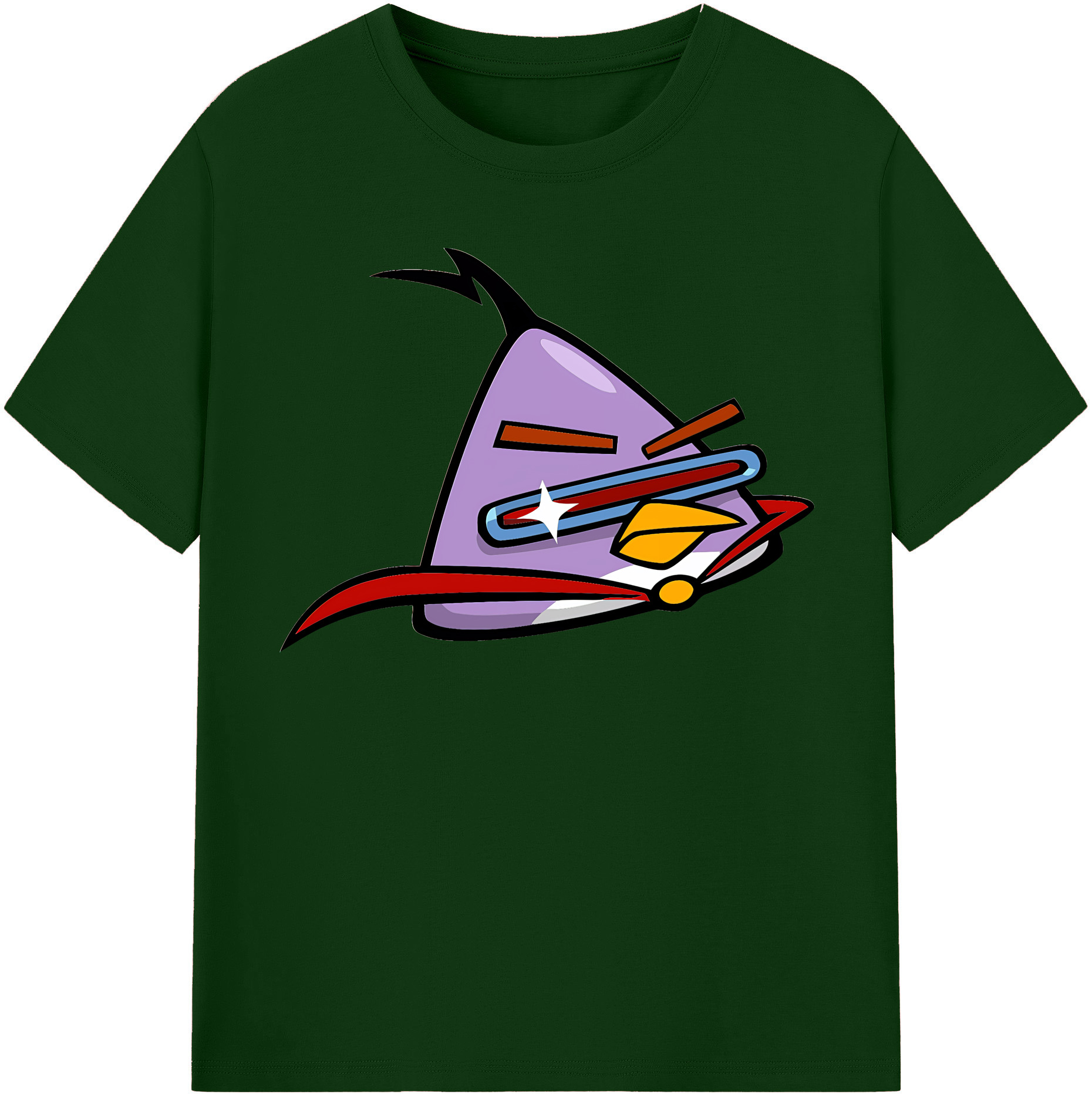 （画像用） Angry Birds アングリーバード 綿100％半袖Tシャツ（フロントプリント）